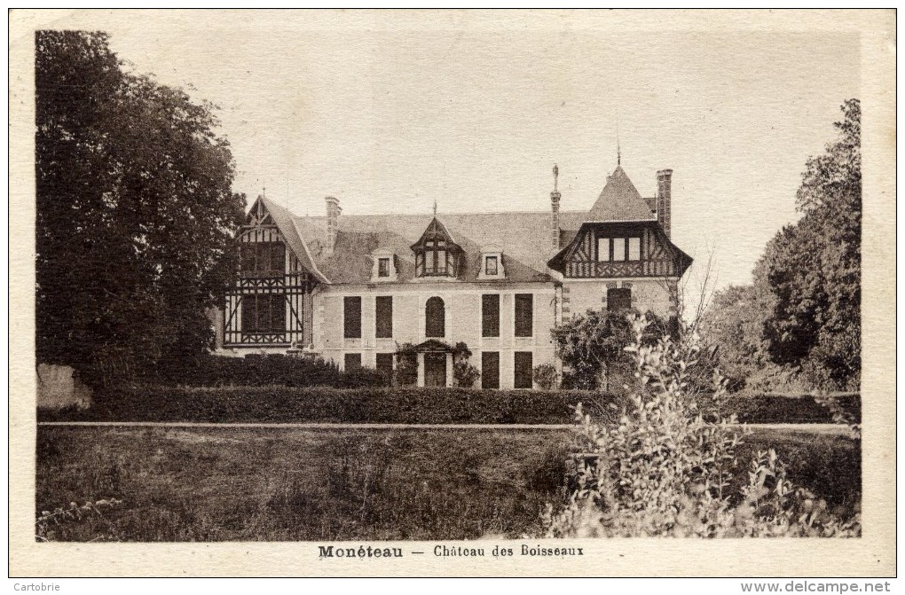 89 - MONÉTEAU - Château Des Boisseaux - Moneteau