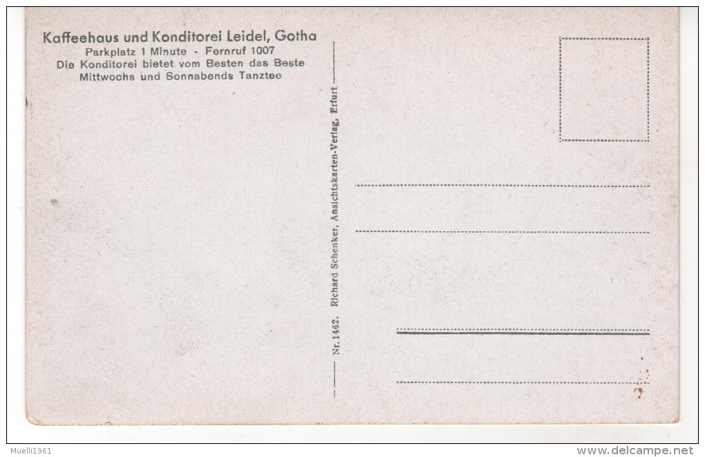 Nr. 6539,  Gotha, Kaffee Leidel - Gotha