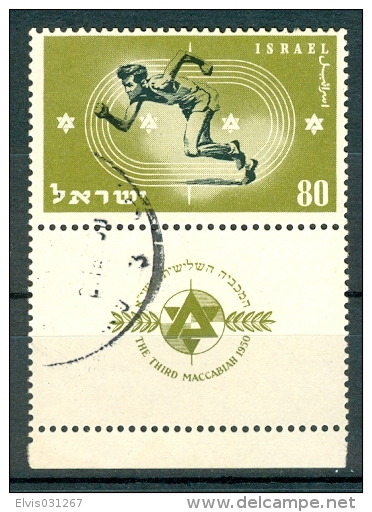 Israel - 1950, Michel/Philex No. : 41,  - USED - *** - Full Tab - Gebraucht (mit Tabs)