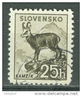 SLOVENSKO 1940: Mi 74 / YT 42, O - FREE SHIPPING ABOVE 10 EURO - Gebruikt