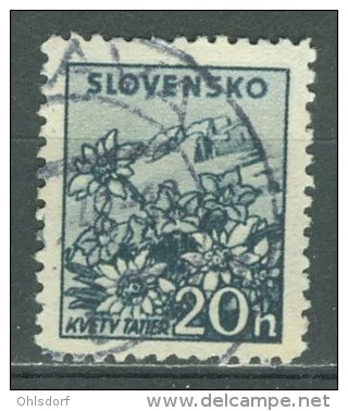 SLOVENSKO 1940: Mi 73 / YT 41, O - FREE SHIPPING ABOVE 10 EURO - Gebruikt