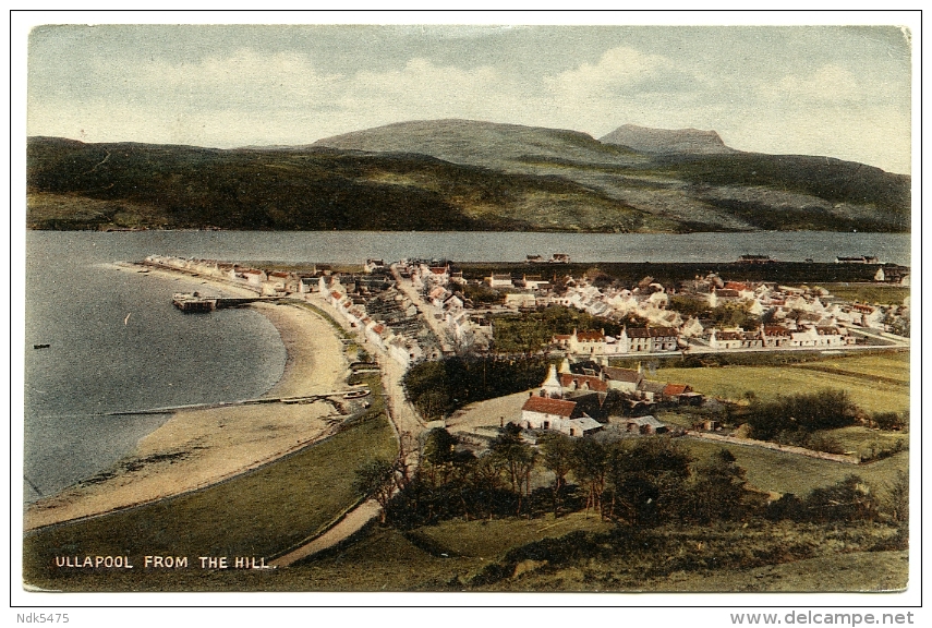ULLAPOOL FROM THE HILL - Ross & Cromarty