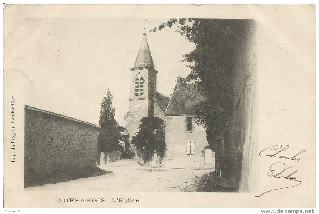 78 AUFFARGIS L Eglise - Auffargis