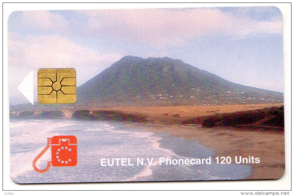 ANTILLES NEERLANDAISES SAINT EUSTACHE REF MV CARDS STAT-C2 Année 1996 Tirage 3000 Ex - Antilles (Neérlandaises)