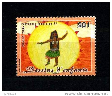 POLYNESIE 2006 - Poste N° 797 Neuf ** = MNH Superbe Dessins D'enfants Children Drawings - Neufs