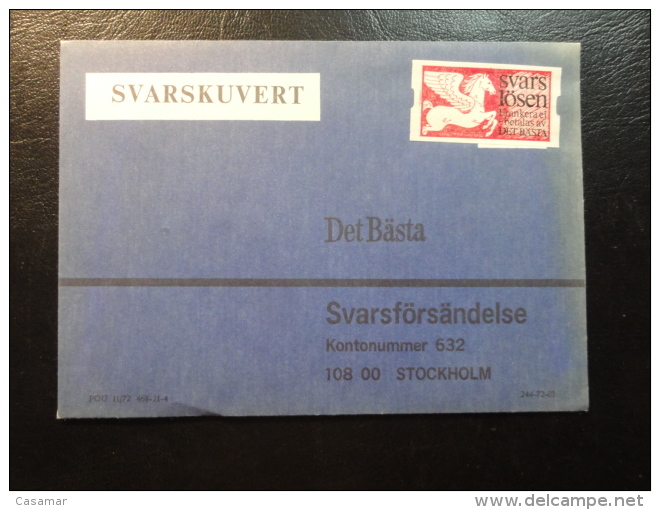 Svarslosen Local Stamp On Cover - Emissions Locales