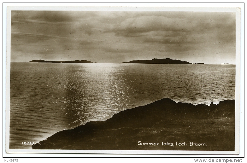 SUMMER ISLES : LOCH BROOM - Ross & Cromarty