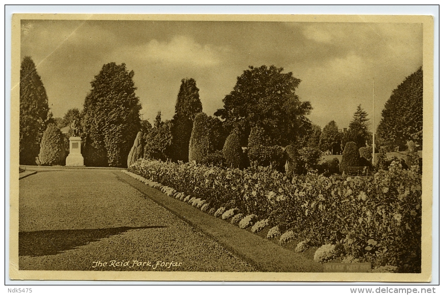 FORFAR : THE REID PARK - Angus