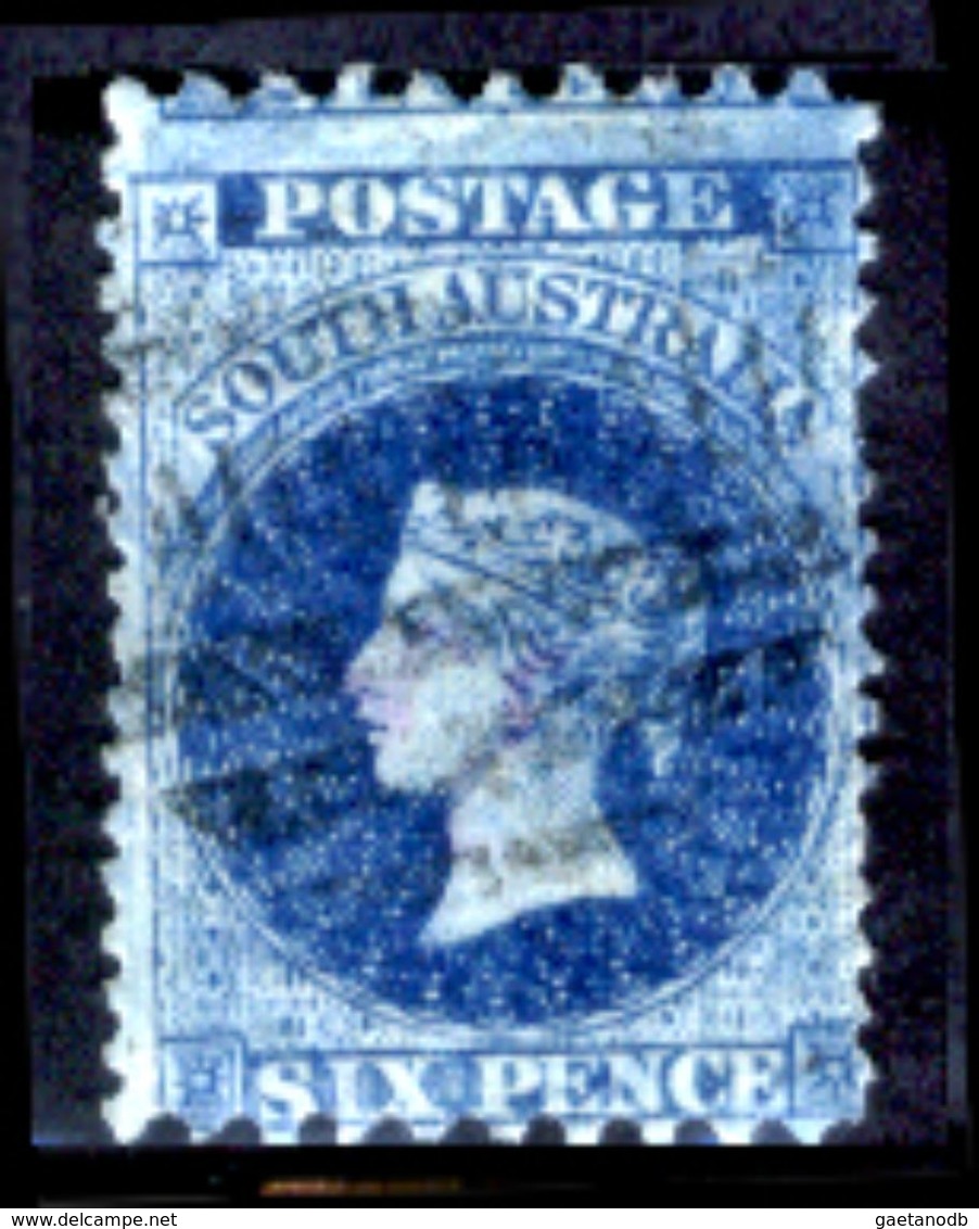 Australia-del-Sud-00026 - 1867 -Y&T N. 17 (o) Privo Di Difetticculti. - Used Stamps