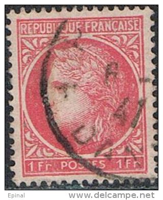 FRANCE : N° 676 Oblitéré En 1947 (TàD Lisible) En 4 Exemplaires (Type Cérès De Mazelin) - PRIX FIXE - - 1945-47 Cérès De Mazelin