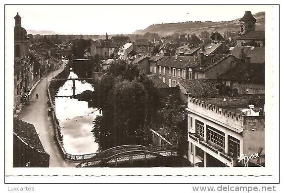 9. SAINT CERE. LE QUAI DES RECOLLETS. - Saint-Céré