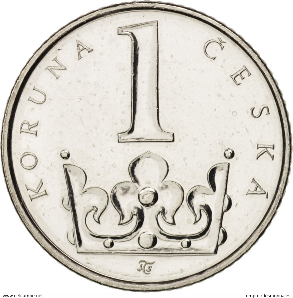 Monnaie, République Tchèque, Koruna, 2003, FDC, Nickel Plated Steel, KM:7 - Tsjechië