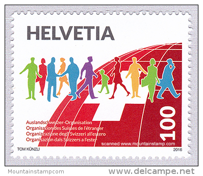 Switzerland 2016 (1/2016) Centenary Of The Organisation Of The Swiss Abroad (OSA) MNH - Neufs