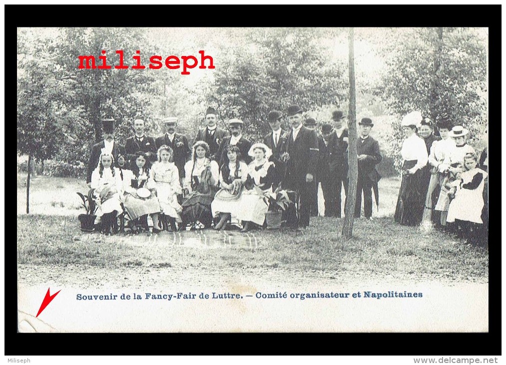 Pont-à-Celles - LUTTRE - Souvenir De La Fancy-Fair - Comité Organisateur Et Napolitaines  -    (4070) - Pont-à-Celles