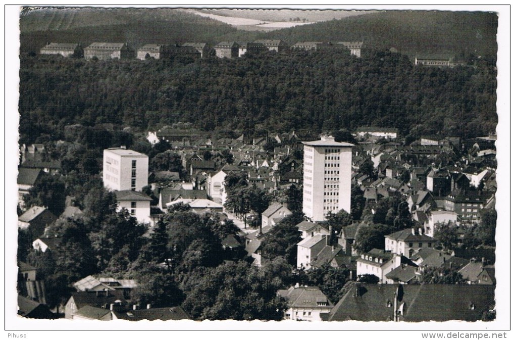 D6159      SIEGEN : Blick Auf Heidenbergund Hammerhütte - Siegen