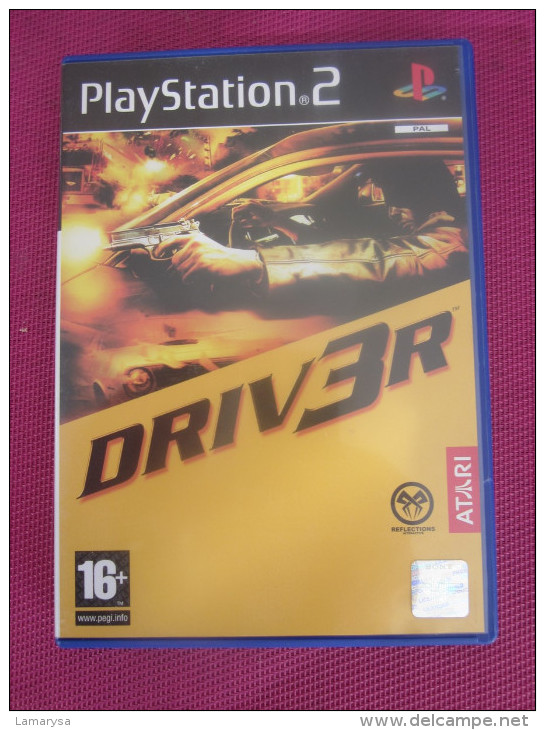 DRIV3R  CD -2000 Retrogaming / Jeux / SONY / Playstation 2 - Playstation 2