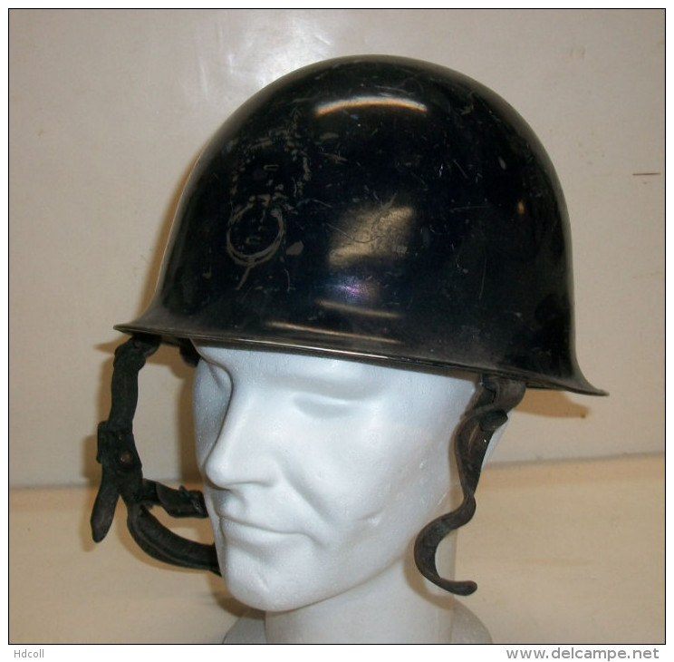 FRANCE - CASQUE MODELE 1951 GENDARMERIE Avec Son Sous Casque - Cascos