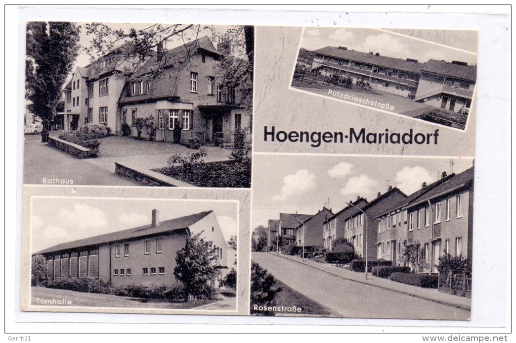 5110 ALSDORF - HOENGEN - MARIADORF, Mehrbild-AK - Alsdorf