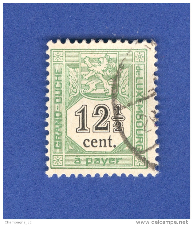 * 1907 N° 3 TIMBRES TAXE   OBLITÉRÉ  DOS CHARNIÈRE - Errors & Oddities