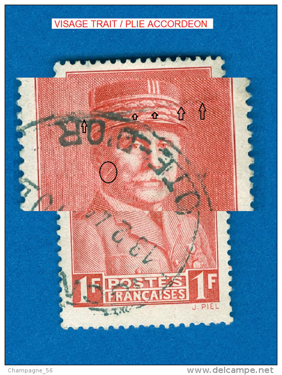 * 1940 / 41 N° 472 MARÉCHAL PÉTAIN ETAT FRANÇAISE  13 . 2 . 41 OBLITÉRÉ TB - Used Stamps