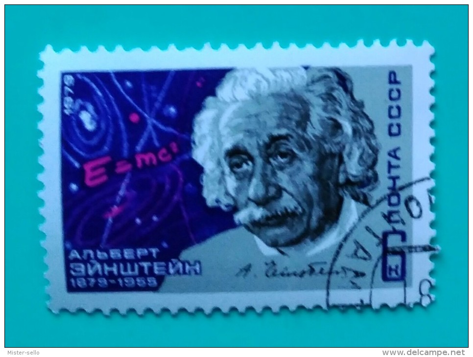 RUSIA 1979. EINSTEIN.  USADO - USED. - Albert Einstein