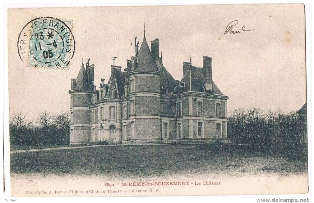 SAINT  REMY  En  BOUZEMONT . 51 . Le Chateau .1905 . - Saint Remy En Bouzemont