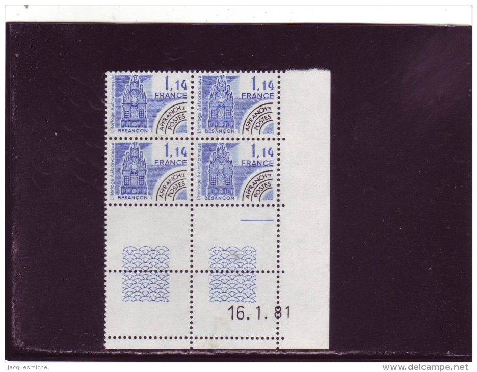 PREO N° 171 - 1,14F  MONUMENTS HISTORIQUES - 16.01.1981 - - Voorafgestempeld