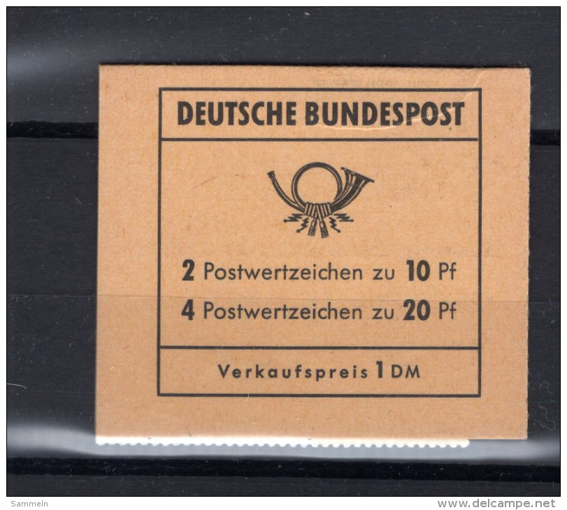 8296 Deutschland Germany MH 13 D ** - 1951-1970