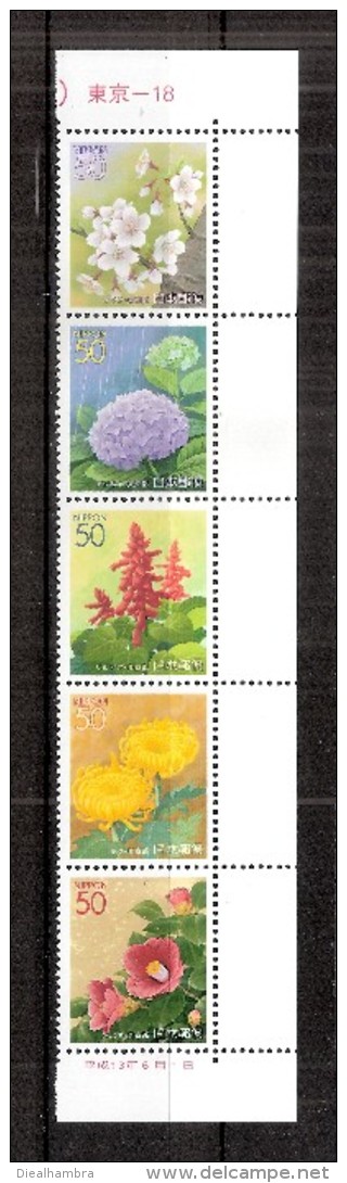 JAPAN NIPPON JAPON SEASONAL SPLENDORS II, TOKYO 2001 / MNH / 3174A - 3178A - Nuovi