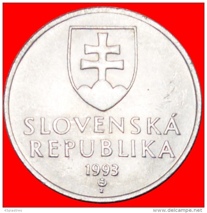 * MOUNTAIN: SLOVAKIA &#9733; 20 HALIERS 1993! MINT LUSTER! LOW START&#9733;NO RESERVE! - Slovaquie