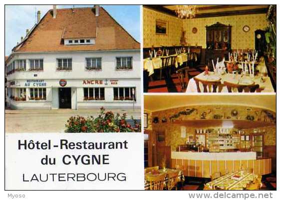 67  LAUTERBOURG Hotel Restaurant Du Cygne - Lauterbourg