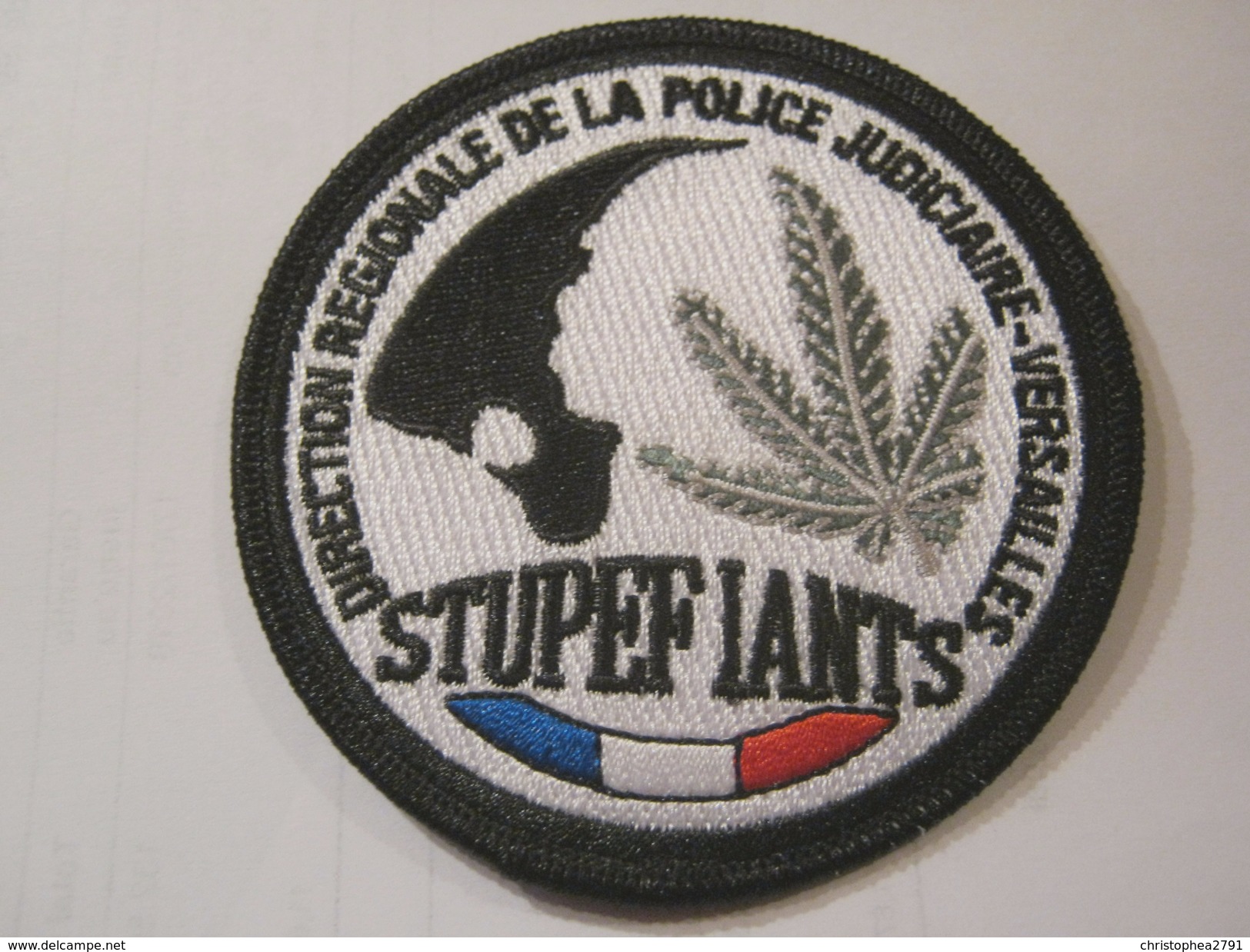 FRANCE - DIRECTION CENTRALE DE LA POLIC JUDICIAIRE SRPJ TOULOUSE PATCH