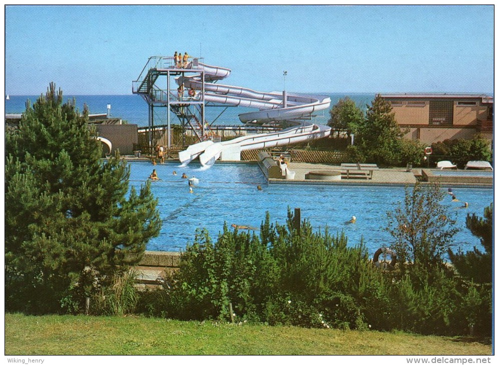 Grömitz - Beheiztes Freibad Mit Wasserrutsche - Groemitz