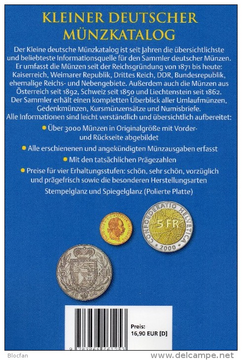 Deutschland Kleiner Münz Katalog 2016 New 17€ Numisbriefe+Numisblatt Schön Münzkatalog Of Austria Helvetia Liechtenstein - Thema's