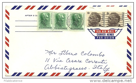 1966 - Stati Uniti - Lettera Posta Aerea     12/63 - Otros & Sin Clasificación
