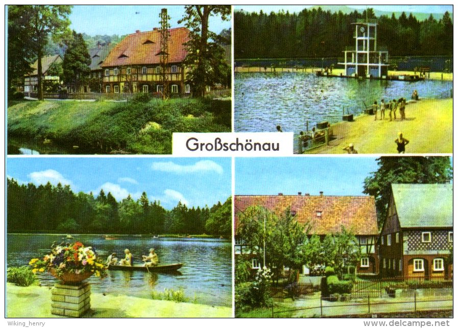 Großschönau - Mehrbildkarte 3 - Grossschoenau (Sachsen)