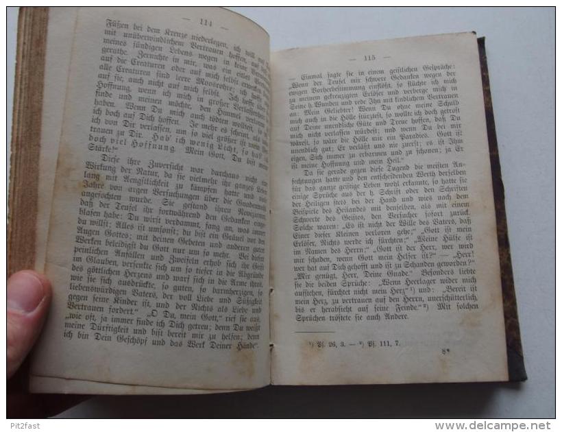 Leben Der  Klosterfrau Maria Trescentia Höß Von Kaufbeuren , 1874 , P.I. Jeiler , A. Laumann In Dülmen , Kloster , Adel - Biografieën & Memoires