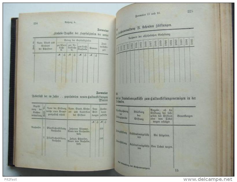 Handbuch zum Kirchenvermögen im Königreiche Bayern , 1880 , L. Krick , Pfarrer in Passau , Kirche , Neuhausen , Neuhofen