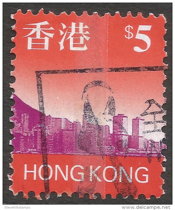 Hong Kong. 1997 Definitives. HK Skyline. $5 Used. SG 860 - Gebruikt