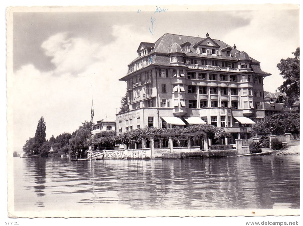 CH 3652 HILTERFINGEN, Hotel Bellevue Au Lac - Hilterfingen