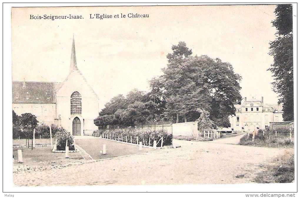 Bois-Seigneur-Isaac L'Eglise Et Le Château - Braine-l'Alleud