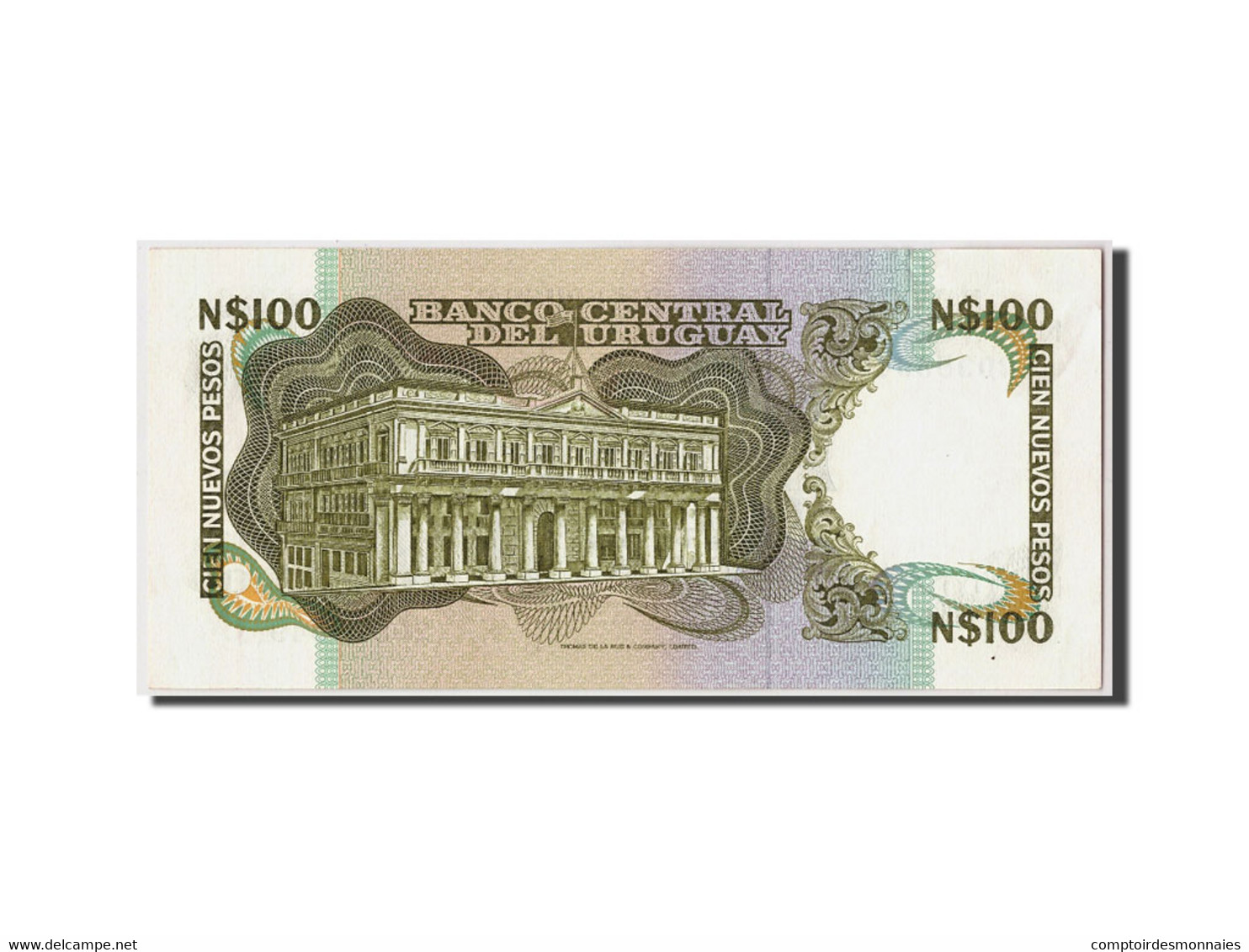 Billet, Uruguay, 100 Nuevos Pesos, Undated (1987), KM:62a, NEUF - Uruguay