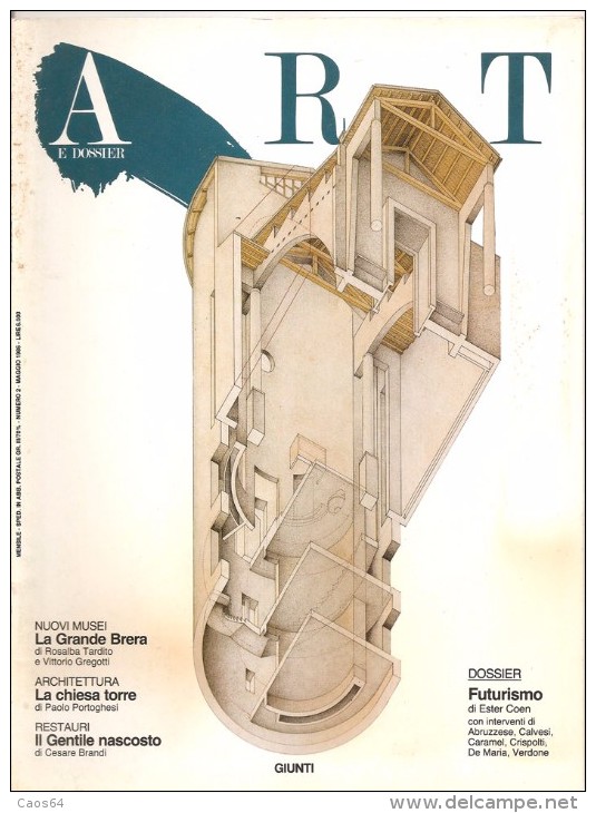 ART E DOSSIER  N° 2 - MAGGIO 1986 - Kunst, Design