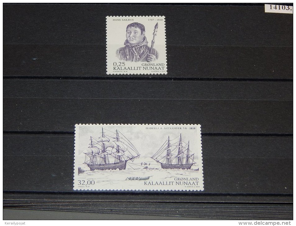 Greenland - 2010 John Ross And Sakæus MNH__(TH-14103) - Ungebraucht