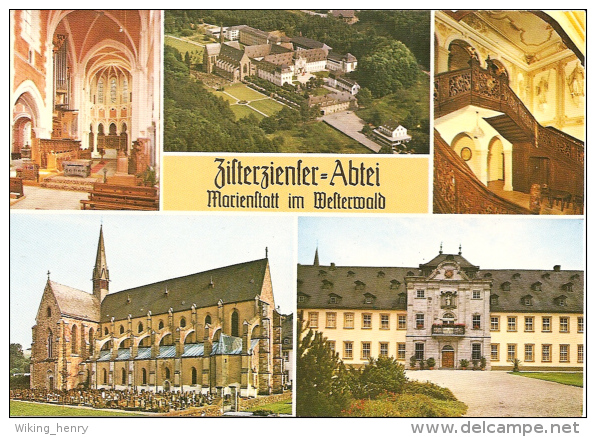 Hachenburg - Mehrbildkarte 1  Zisterzienser Abtei - Hachenburg