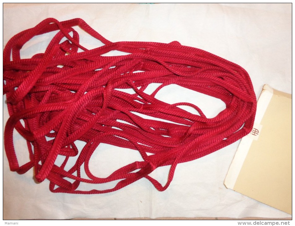 20 Metres -biais Ganse-rouge - Laces & Cloth