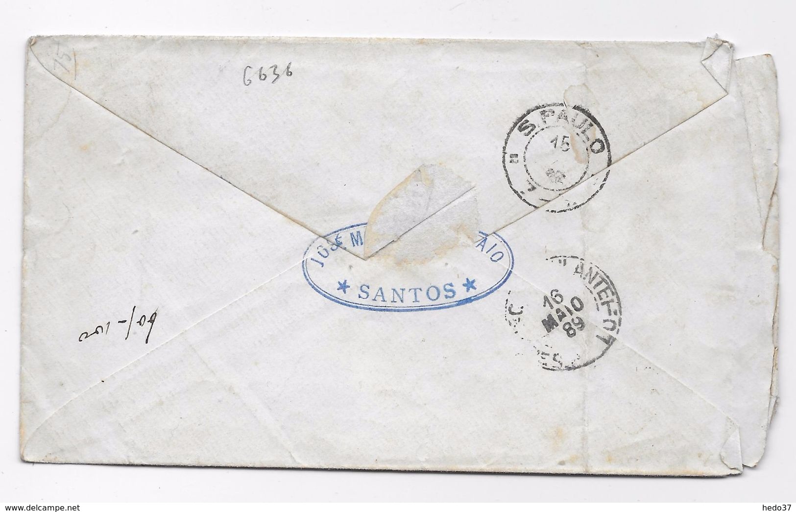 Brésil - Lettre - Storia Postale