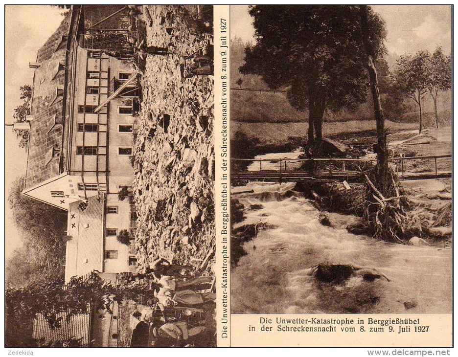 1860 - Ohne Porto - 10 Alte Ansichtskarte - Berggießhübel 1927 N. Gel. Siegemund TOP - Bad Gottleuba-Berggiesshuebel