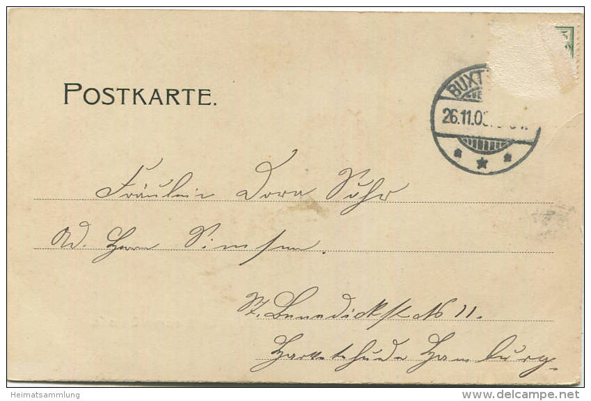 Altkloster Bei Buxtehude - Partie An Der Apensener Chaussee - Verlag O. D. Bunge Altkloster Gel. 1903 - Buxtehude