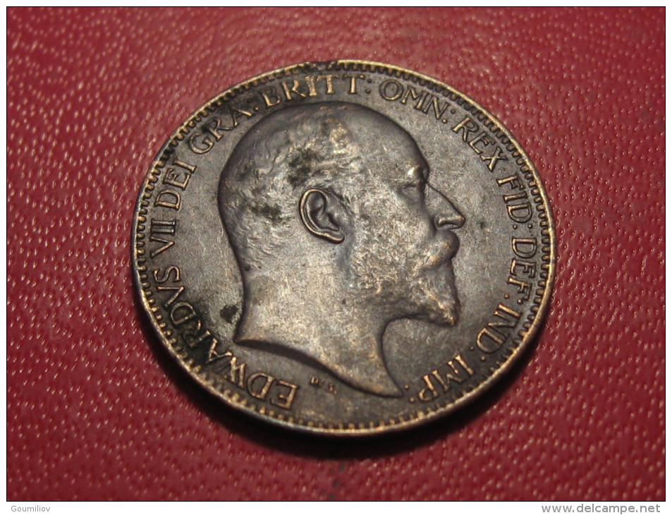 Grande-Bretagne - UK - Farthing 1903 Edward VII 6003 - B. 1 Farthing